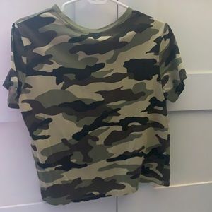 Camo top